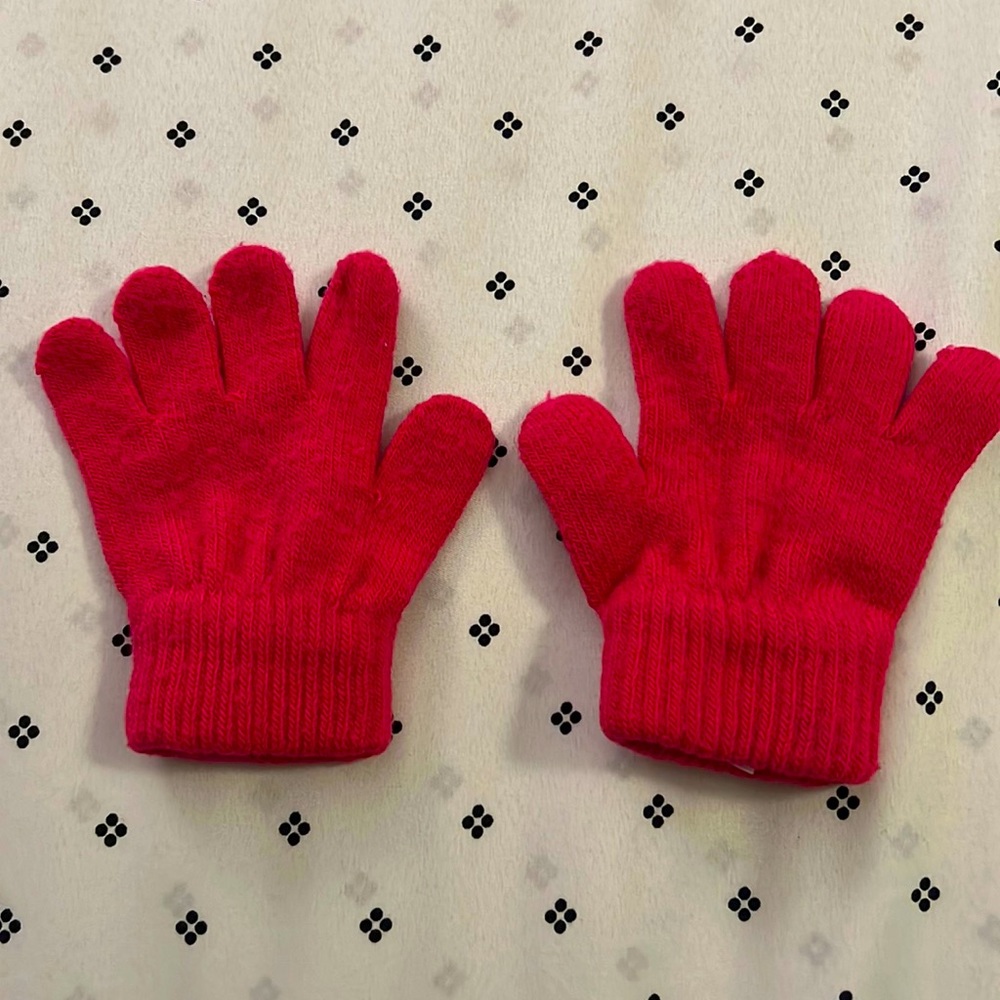 Hot Pink Gloves